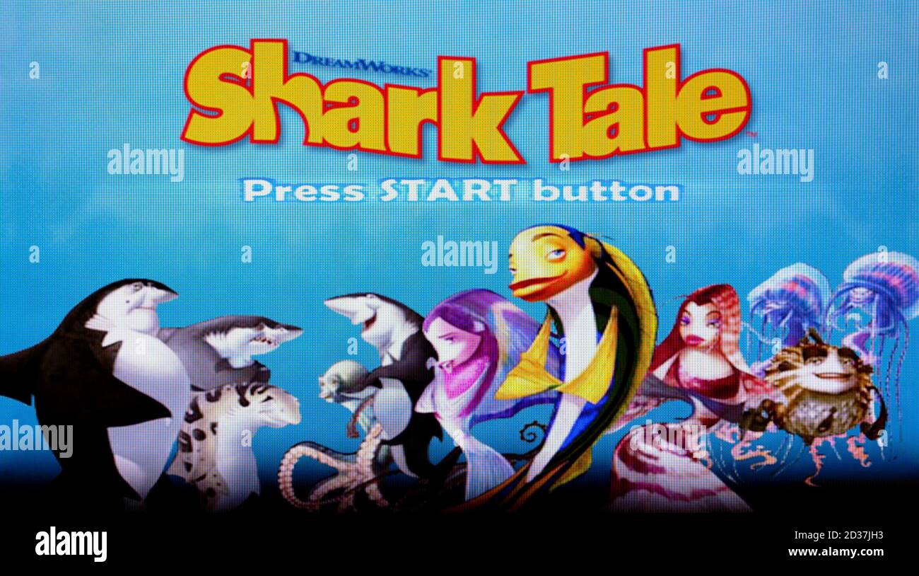 Shark tale - Sony PlayStation 2 PS2 - utilizzo editoriale solo Foto Stock