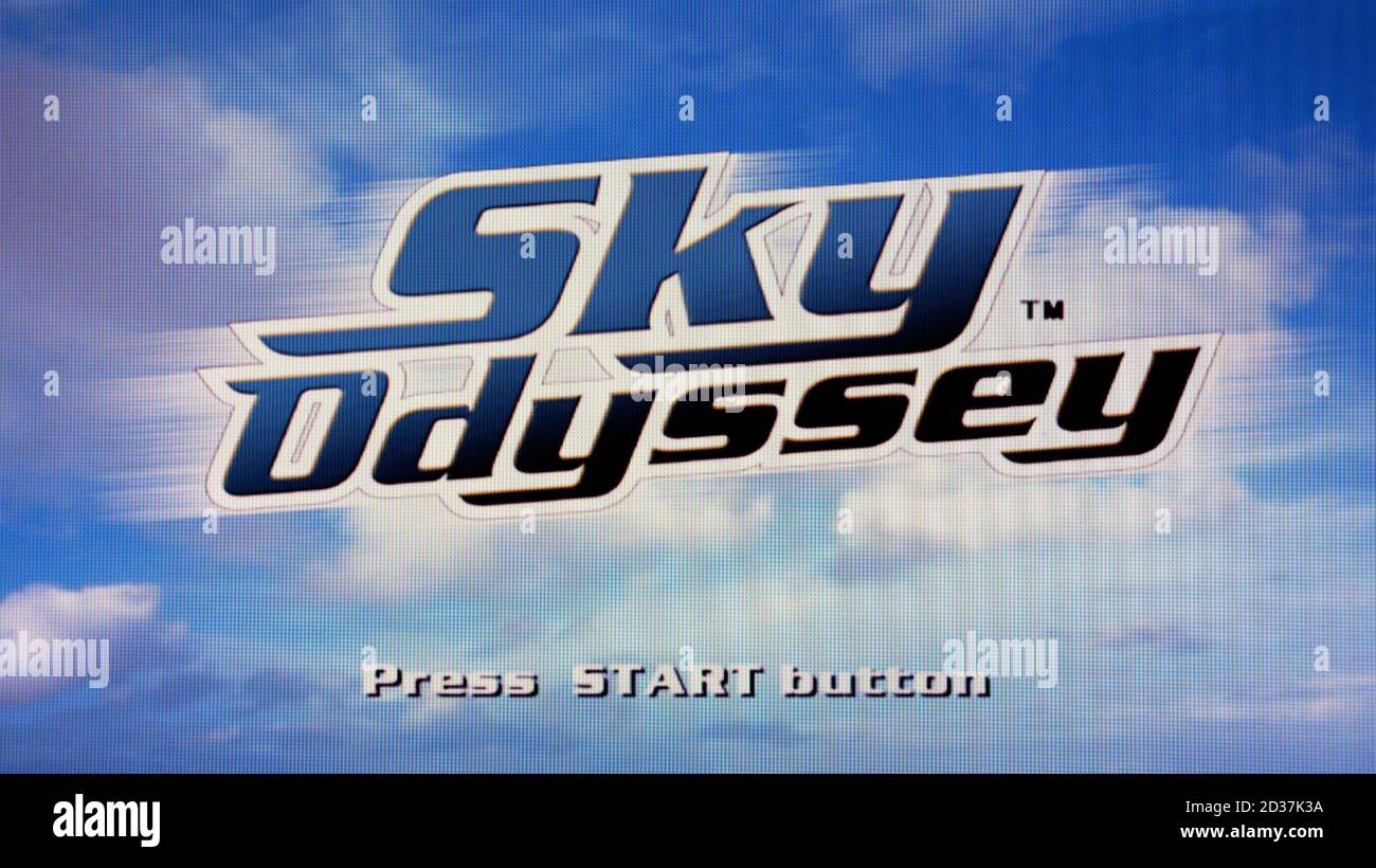 Sky Odyssey - Sony PlayStation 2 PS2 - uso editoriale solo Foto Stock