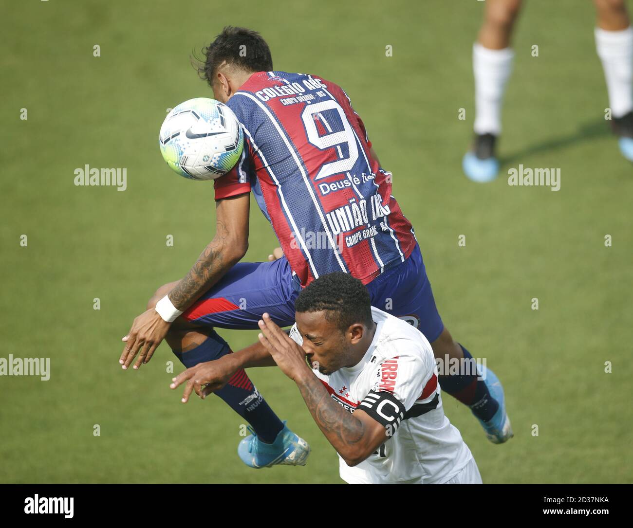 Cotia, Brasile. 07 ottobre 2020. Azione durante l'Under 20 (sub-20) Copa do Brasil match tra Sao Paulo e Uniao. Fernando Roberto/SPP Credit: SPP Sport Press Photo. /Alamy Live News Foto Stock