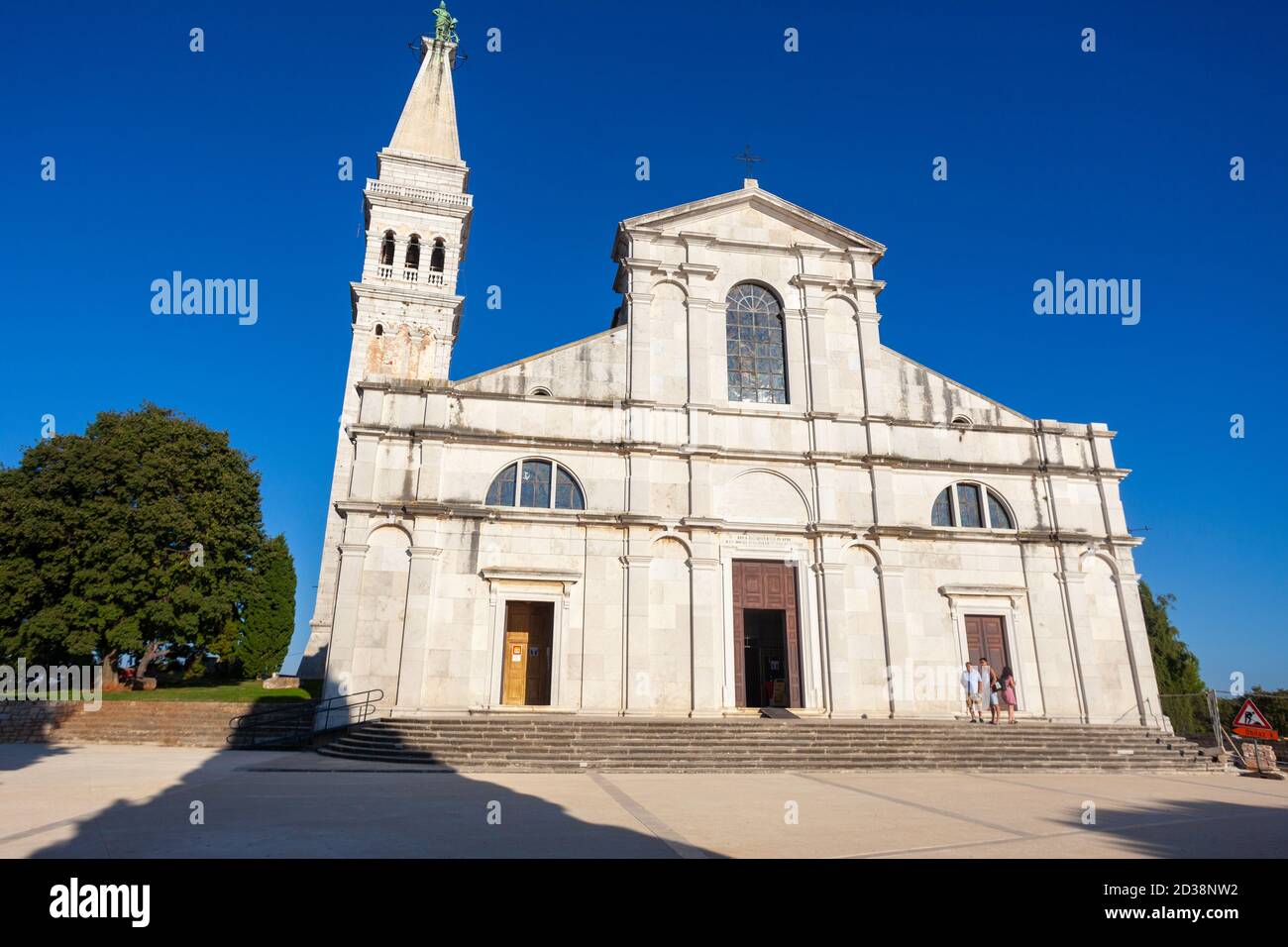 La Basilica di Rovigno, Istra, Croazia Foto Stock