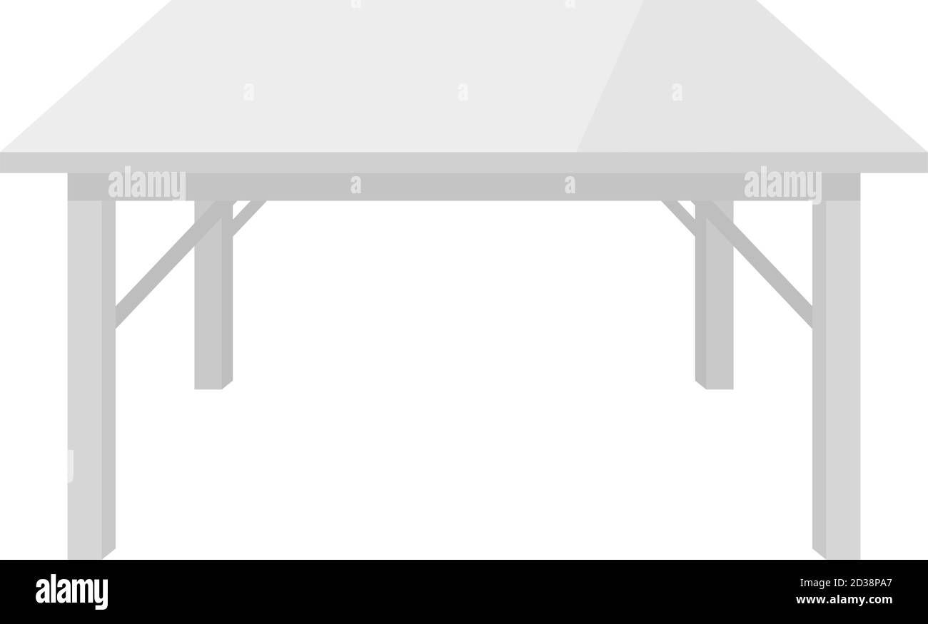 Vettore tabella in plastica bianca vuoto Illustrazione Vettoriale