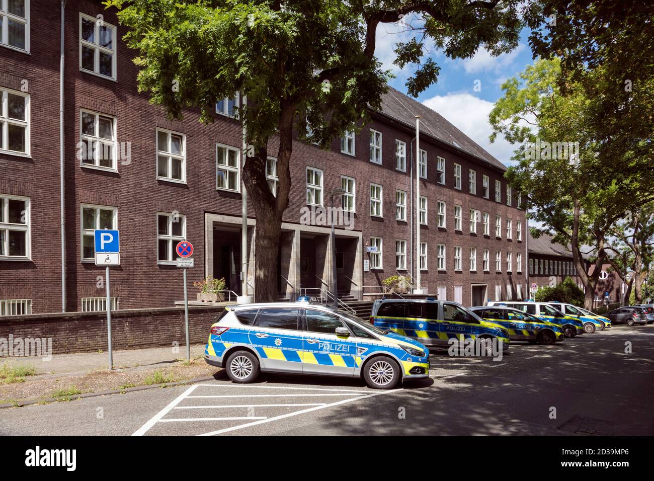 Sede della polizia a Mulheim an der Ruhr Foto Stock