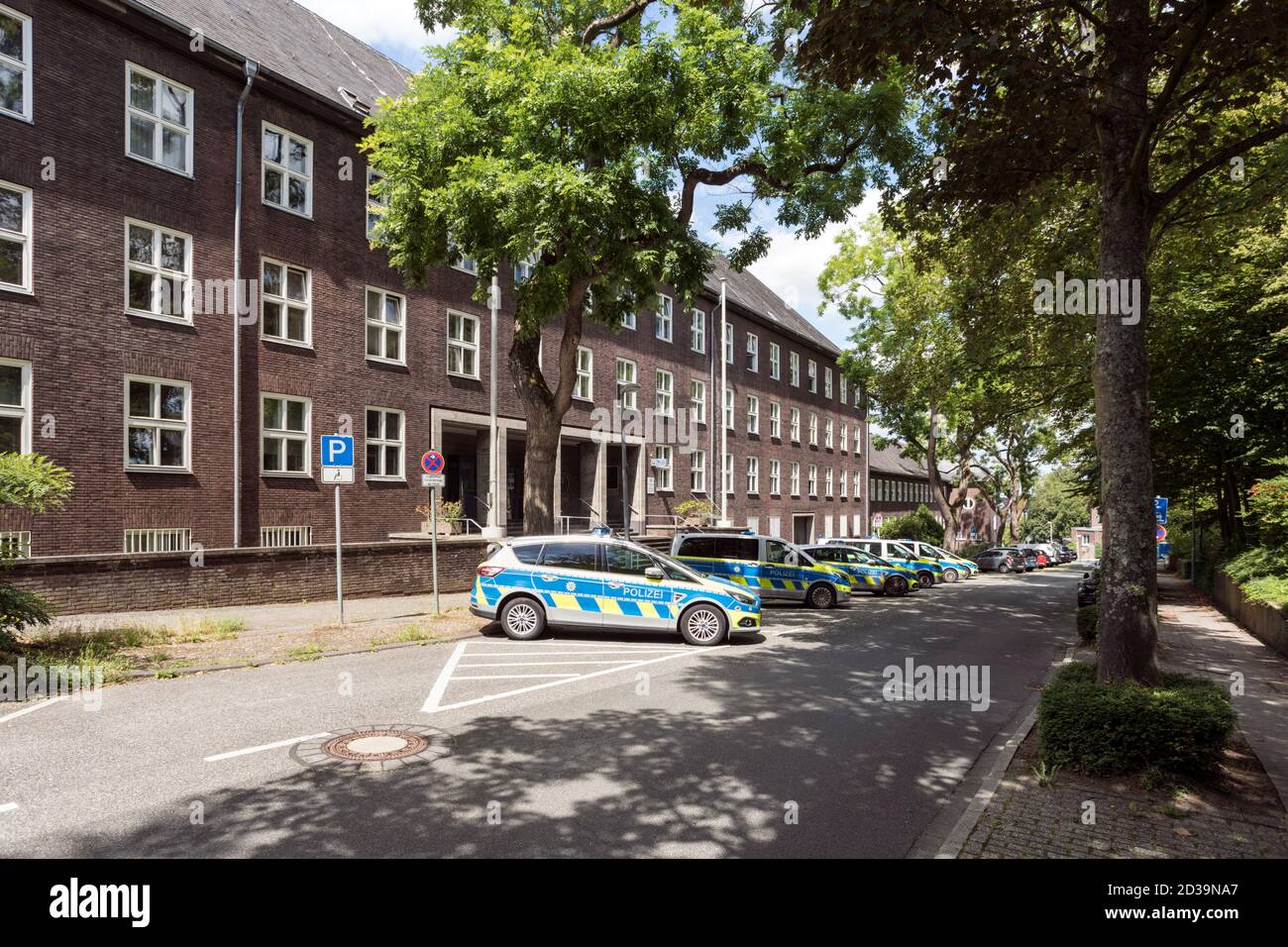 Sede della polizia a Mulheim an der Ruhr Foto Stock