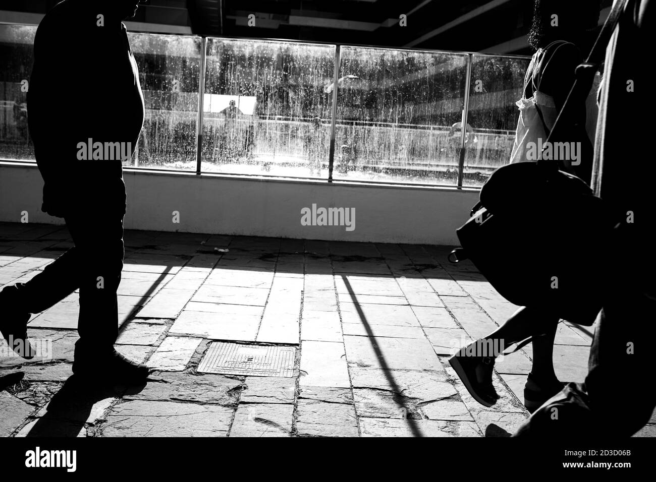 Giorno normale in costa brava durante l'estate di pandemia covis-19 Foto Stock