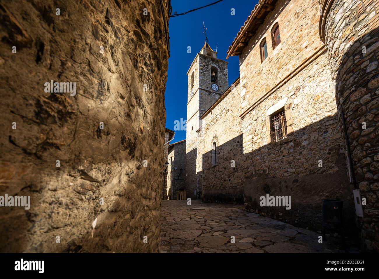 Bellver, Cerdanya. Foto Stock