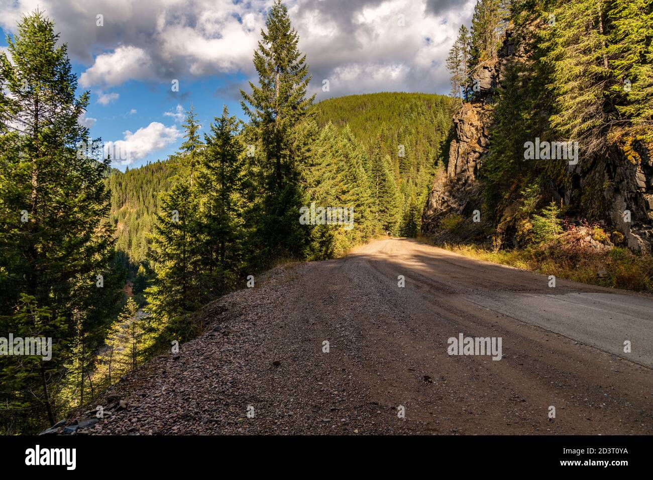 Moon Pass. Wallace, Idaho. Foto Stock