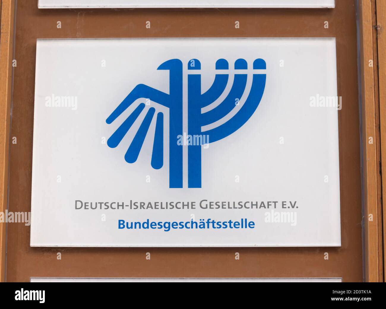 Società tedesca-israeliana, Berlino, Germania Foto Stock
