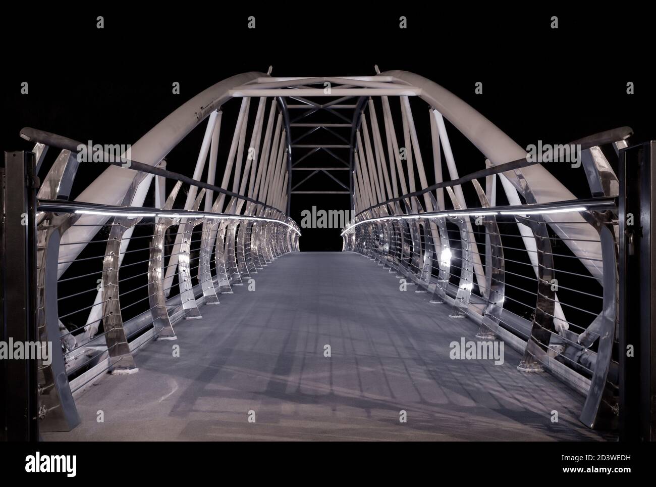 Sam Thompson Bridge, Belfast Foto Stock