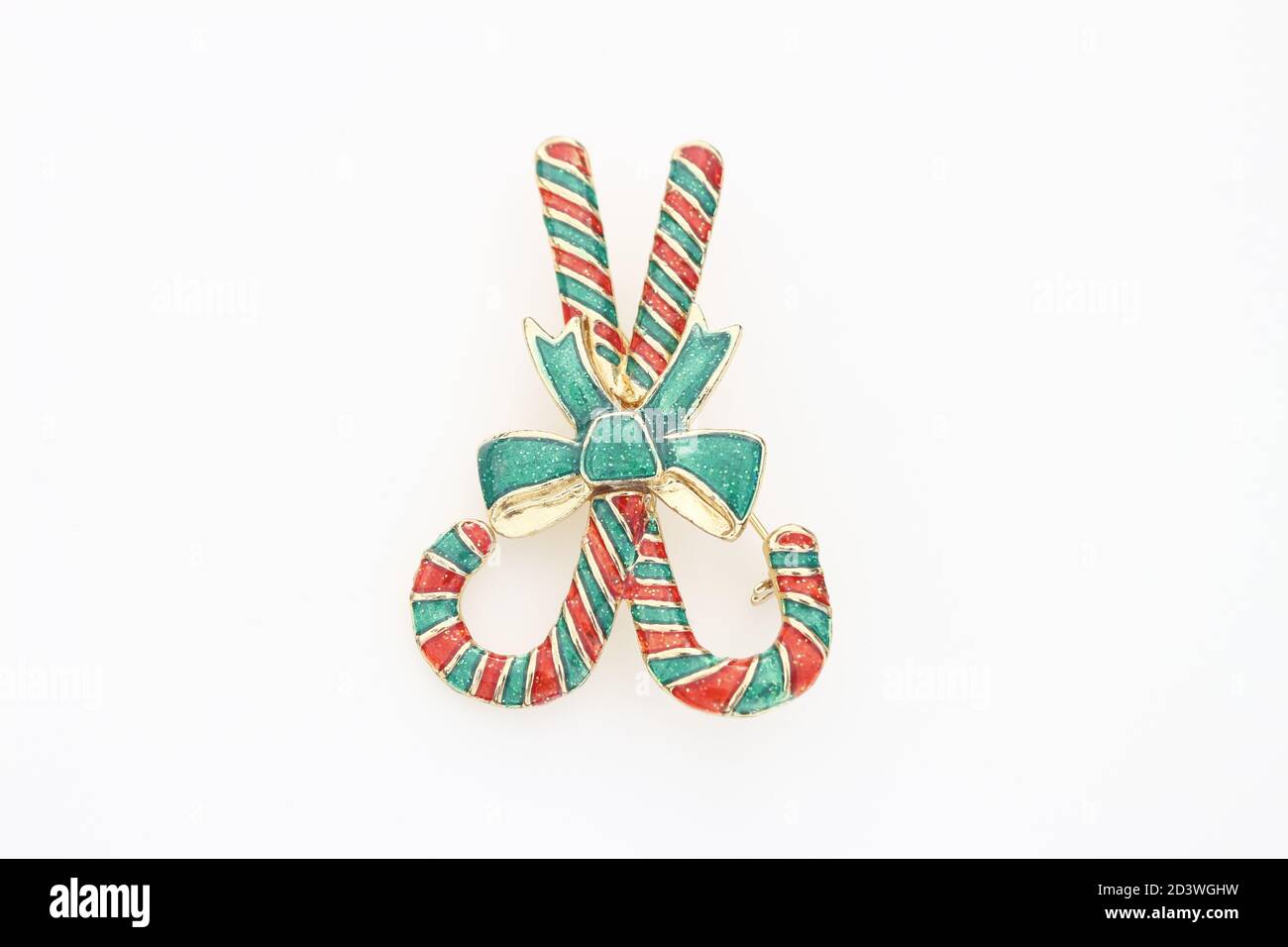 Natale vacanza vintage spilla donna moda gioielli accessorio design idea regalo Foto Stock
