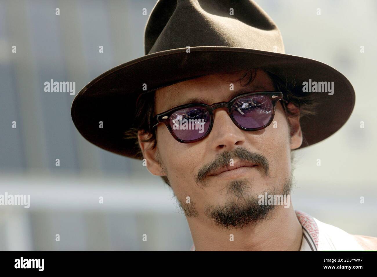 Actor Johnny Depp attends the worldwide premiere of Warner Brothers  \