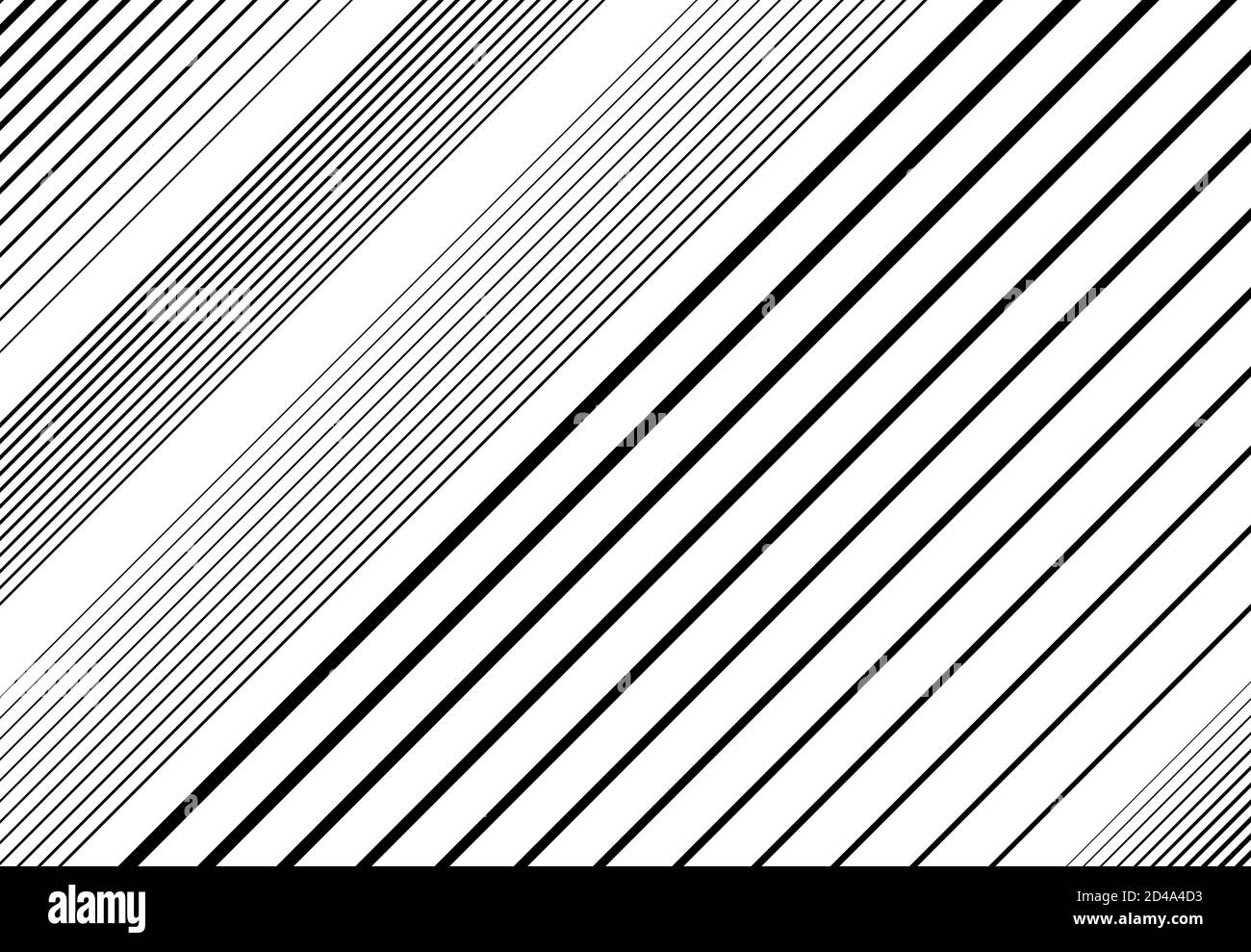 Linee diagonali mezzitoni, oblique, inclinate parallele e casuali, motivi a strisce e illustrazioni vettoriali background.Lines. Strisce, strisce, tratteggio AN Illustrazione Vettoriale