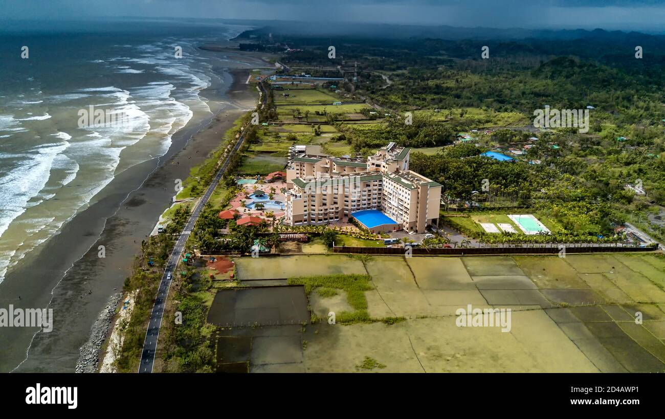 Cox's bazaar Sea Beach, Bangladesh. Foto Stock