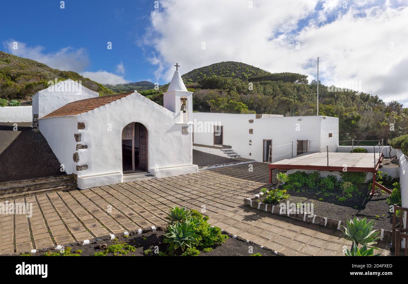 Chiesa Ermita Virgen de Los Reyes sull'isola di El Hierro, Isole Canarie Foto Stock