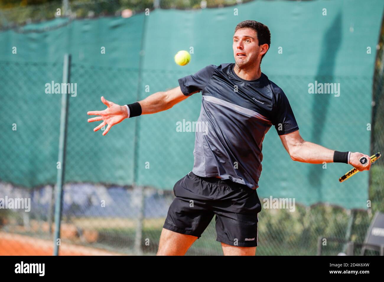 Parma, Italia. parma, 09 Oct 2020, Federico Delbonis durante ATP Challenger 125 - internazionali Emilia Romagna - Tennis internazionali - Credit: LM/Roberta Corradin Credit: Roberta Corradin/LPS/ZUMA Wire/Alamy Live News 2020 Foto Stock