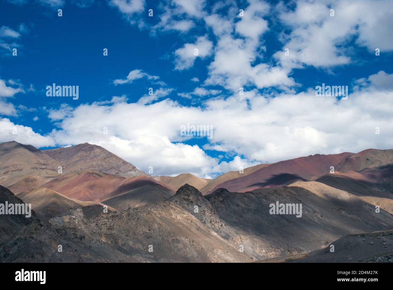 SPLENDIDO PAESAGGIO E NATURA A LADAKH J&K INDIA Foto Stock