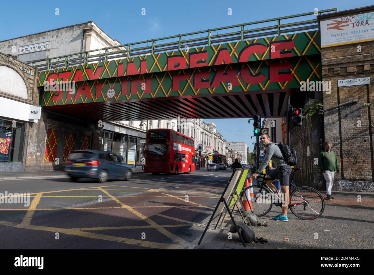 Ponte di Brixton il 17 settembre 2020 a Brixton nel Regno Unito. Foto di Sam Mellish Foto Stock