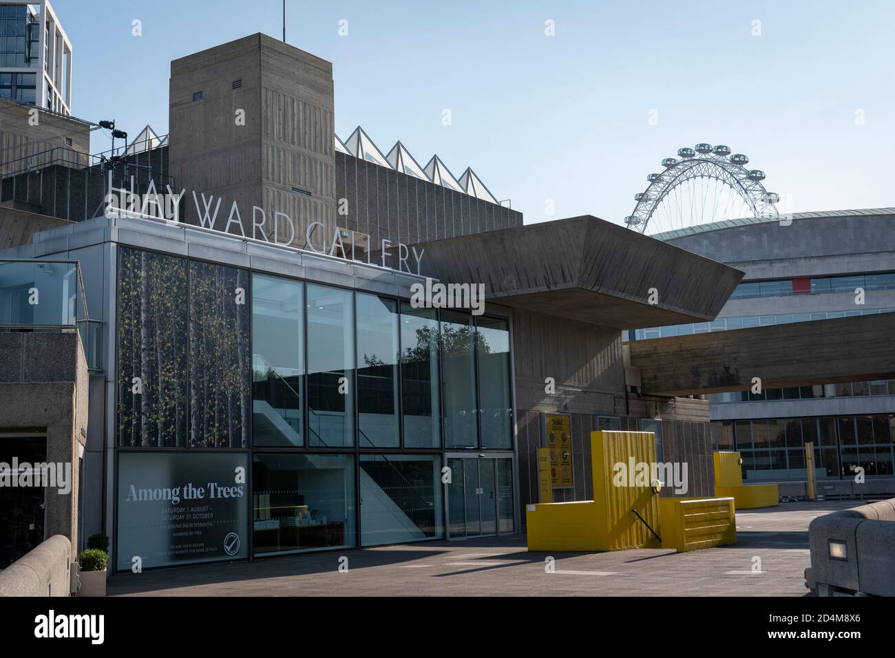 The Hayward Gallery il 14 settembre 2020 sulla South Bank nel Regno Unito. Foto di Sam Mellish Foto Stock