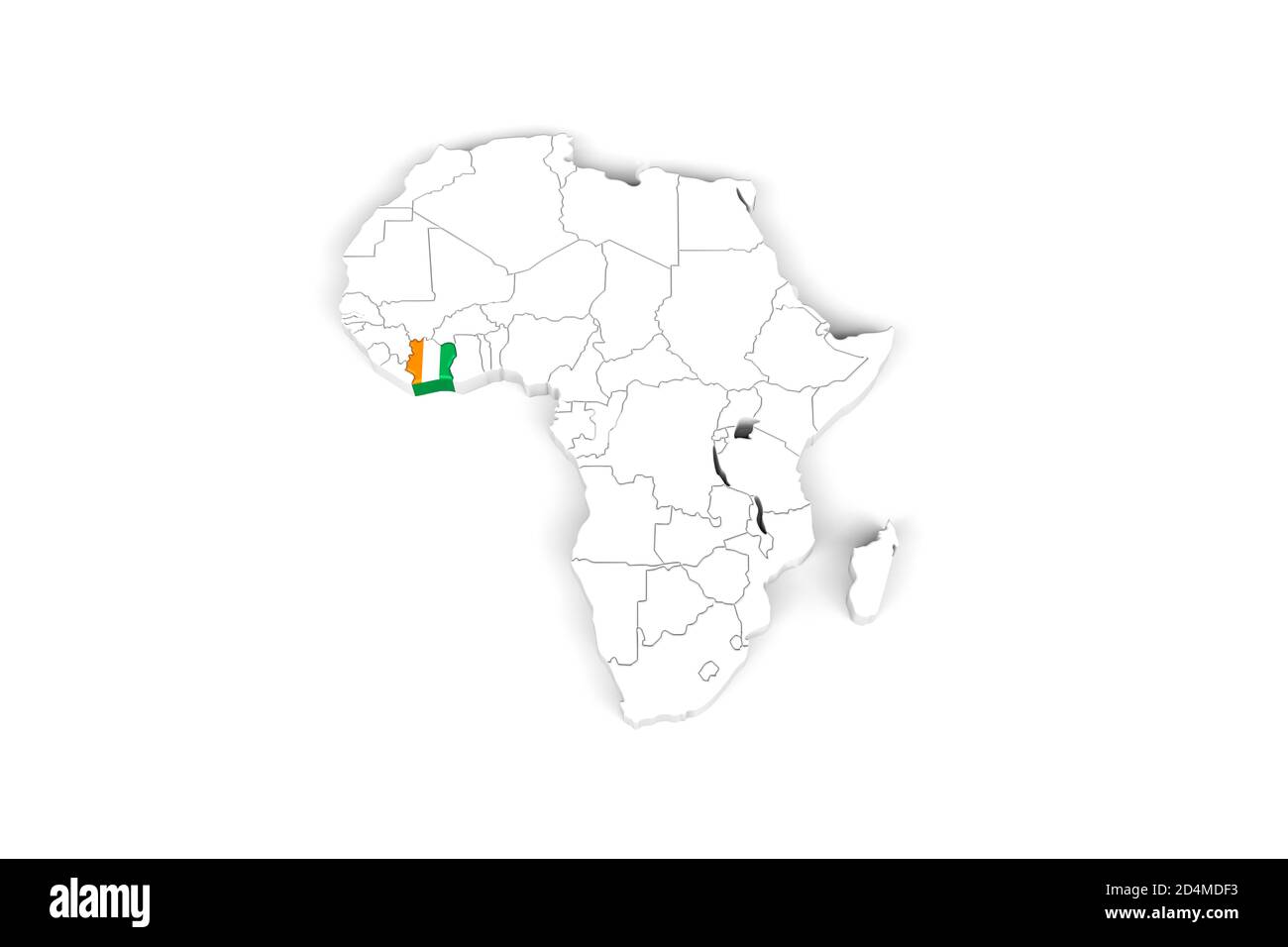 bandiera della costa d'avorio - 6 Costa d'avorio cartina immagini e fotografie stock ad alta risoluzione - Pagina 7 - Alamy