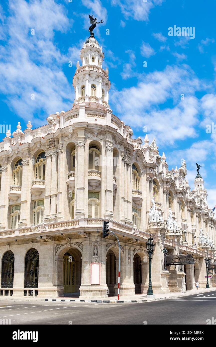 Il Grande Teatro dell'Avana, sede del balletto nazionale cubano Foto Stock