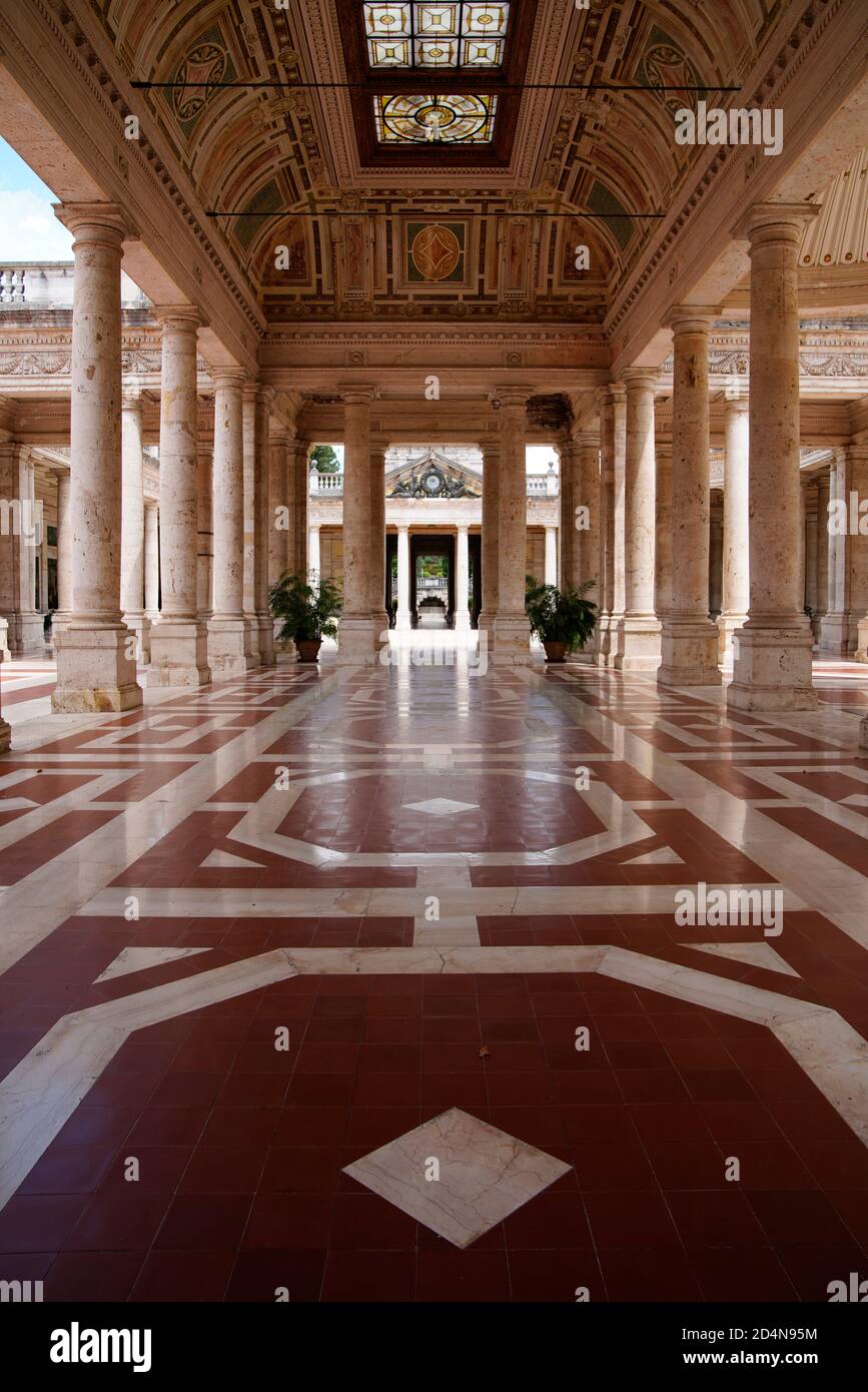 galleria della messe,Terme Tettuccio,Montecatini Terme,Toskana,Italien,Europa Foto Stock