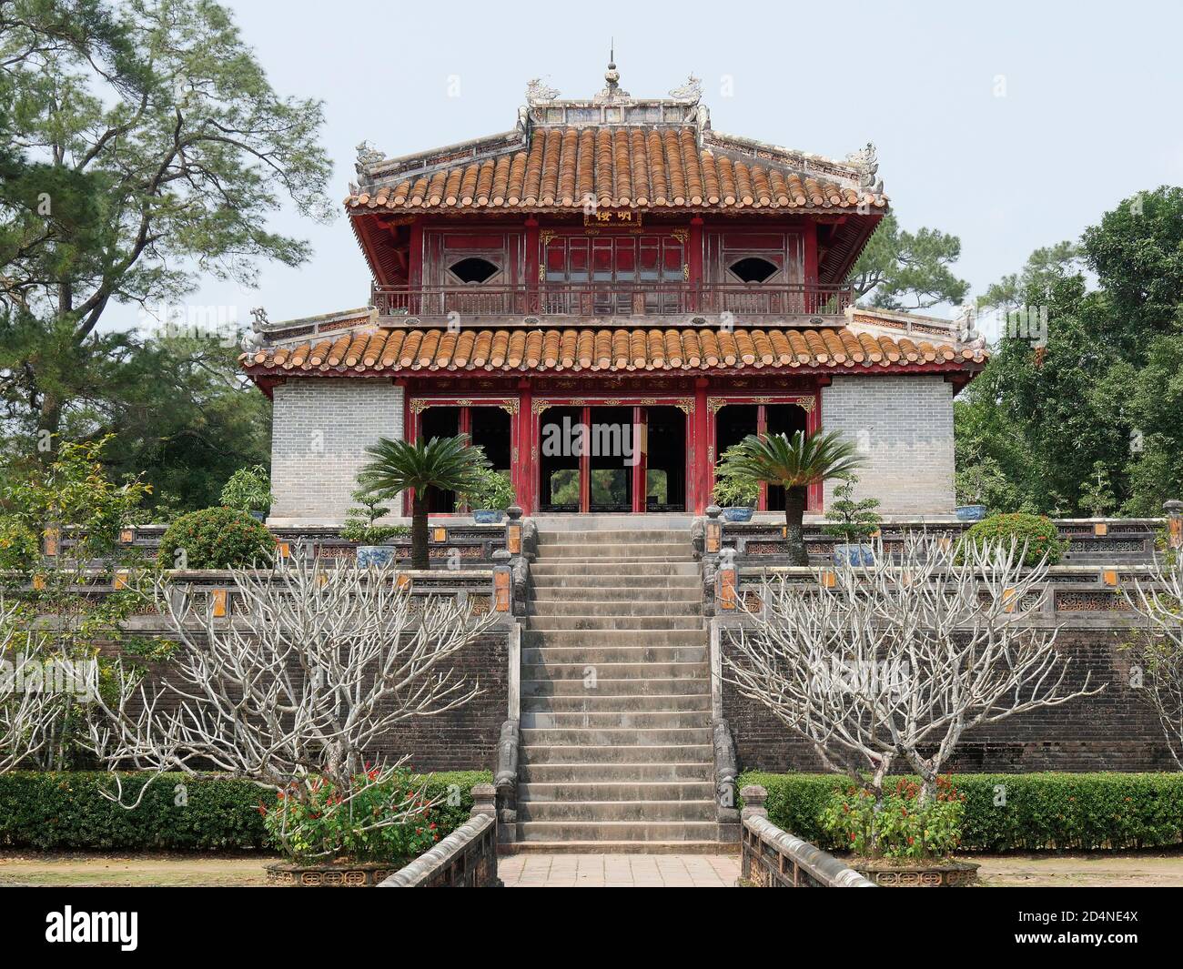 Vietnam, provincia di Thua Thien Hue, Città di Hue, Patrimonio Mondiale dell'UNESCO, Città Proibita o Città Viola nel cuore della Città Imperiale, min Foto Stock
