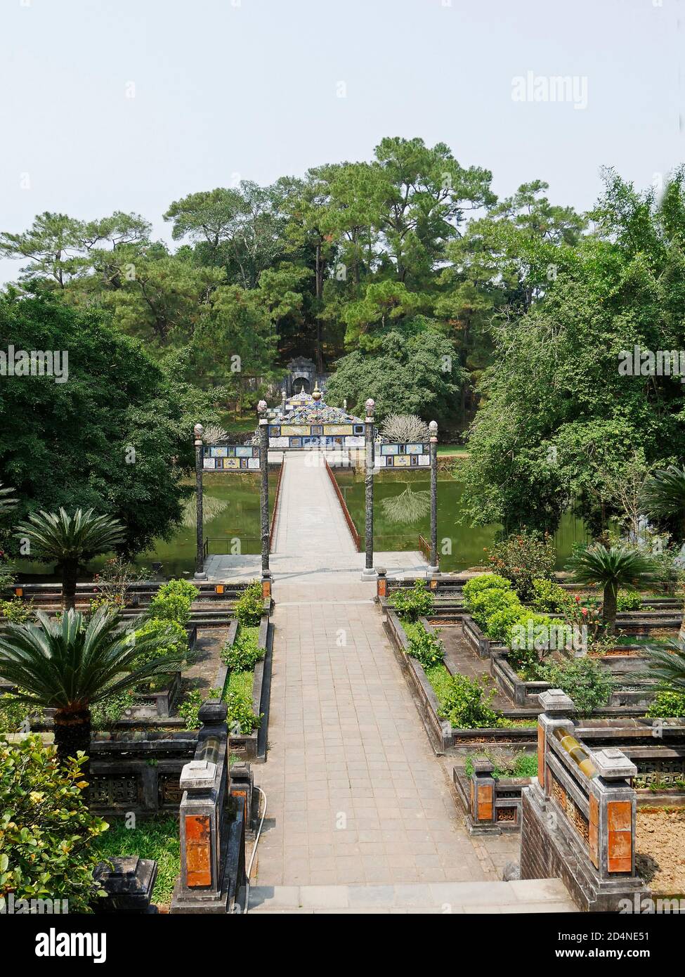 Vietnam, provincia di Thua Thien Hue, Città di Hue, Patrimonio Mondiale dell'UNESCO, Città Proibita o Città Viola nel cuore della Città Imperiale, min Foto Stock
