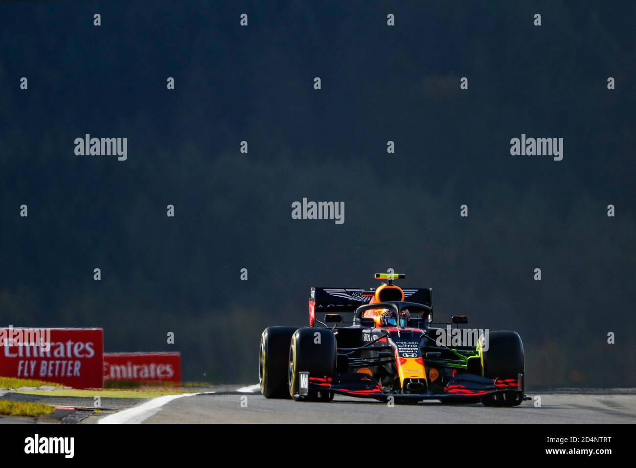 Nurburg, Germania. 10 Ott 2020. Nurburgring, 10 ottobre 2020, 23 ALBON Alexander (tha), Aston Martin Red Bull Racing Honda RB16, azione durante la Formula 1 Aramco Grosser Preis Der Eifel 2020, Gran Premio di Eifel, dal 9 al 11 ottobre 2020 sulla N.rburgring, a N.rburg, Germania - Foto Antonin Vincent DPPI durante la Formula 1 Aramco Grosser Preis Der Eifel 2020, Gran Premio di Eifel - Campionato di Formula 1 - Credit: LM Credit: LPS/ZUMA Wire/Alamy Live News Foto Stock