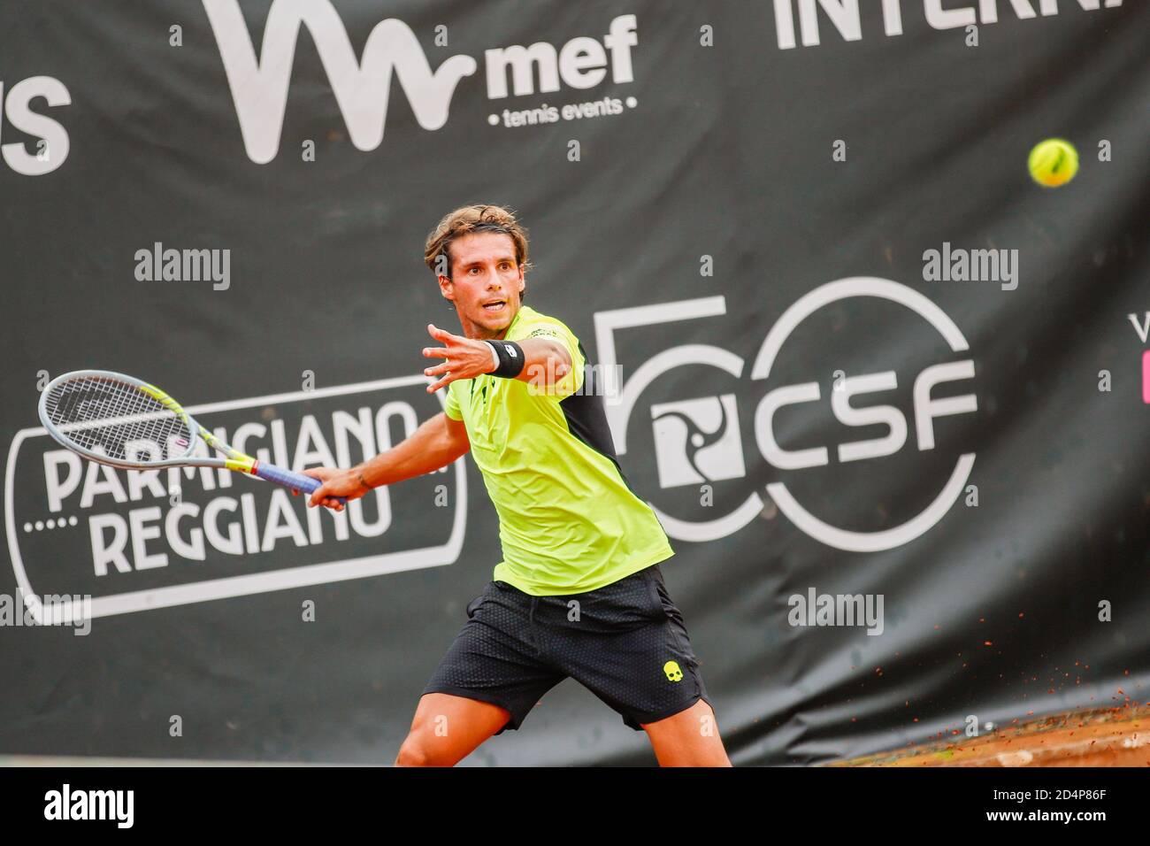 Ilippo Baldi durante l'ATP Challenger 125 - internazionali Emilia Romagna, Tennis Internationals, parma, Italy, 09 Oct 2020 Credit: LM/Roberta Corradin Foto Stock