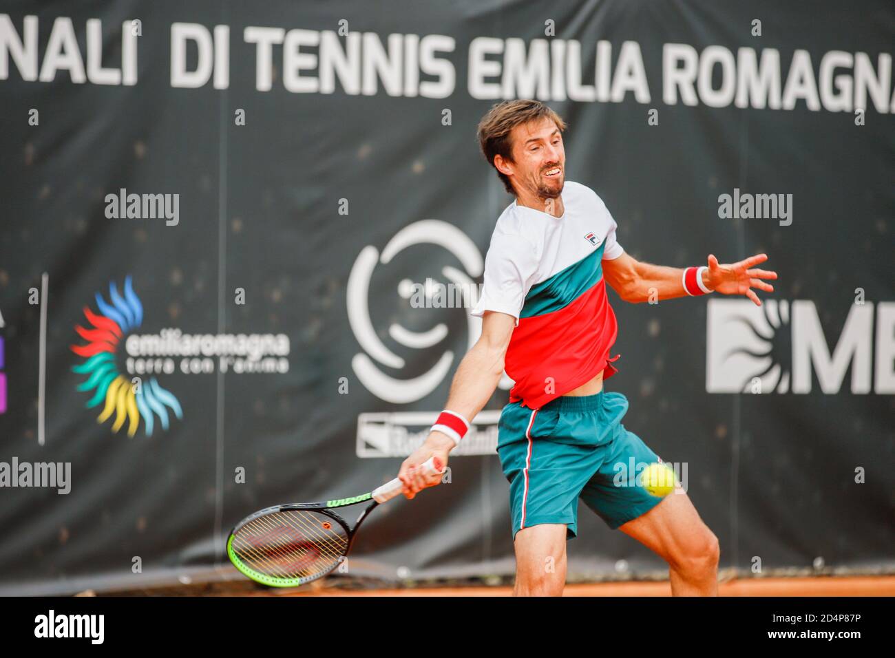 Ndres Molteni durante l'ATP Challenger 125 - internazionali Emilia Romagna, Tennis Internationals, parma, Italy, 09 Oct 2020 Credit: LM/Roberta Corradin Foto Stock