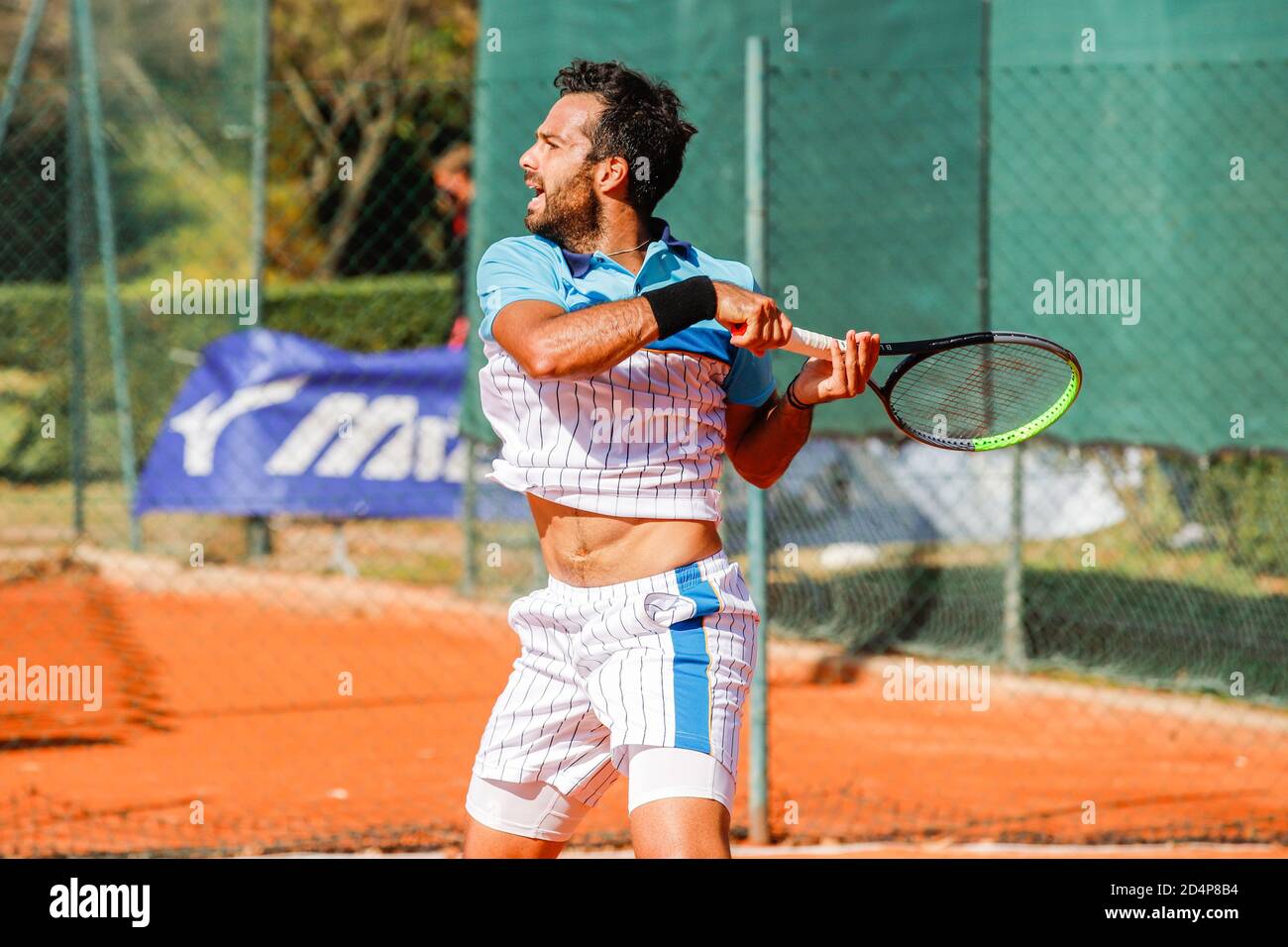 Alvatore Caruso durante ATP Challenger 125 - internazionali Emilia Romagna, Tennis Internationals, parma, Italy, 09 Oct 2020 Credit: LM/Roberta Corradi Foto Stock