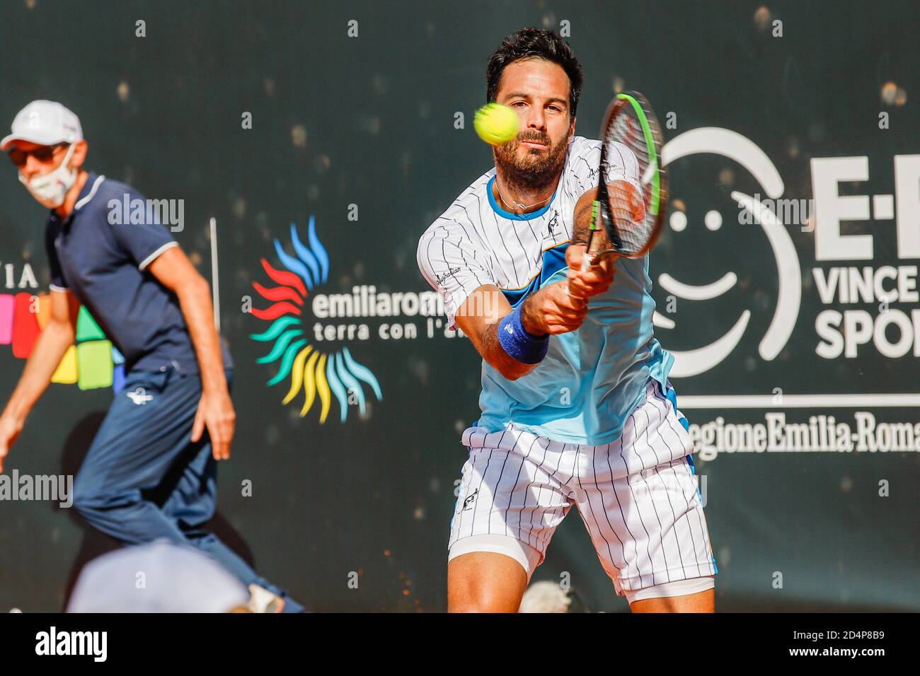 Alvatore Caruso durante ATP Challenger 125 - internazionali Emilia Romagna, Tennis Internationals, parma, Italy, 09 Oct 2020 Credit: LM/Roberta Corradi Foto Stock