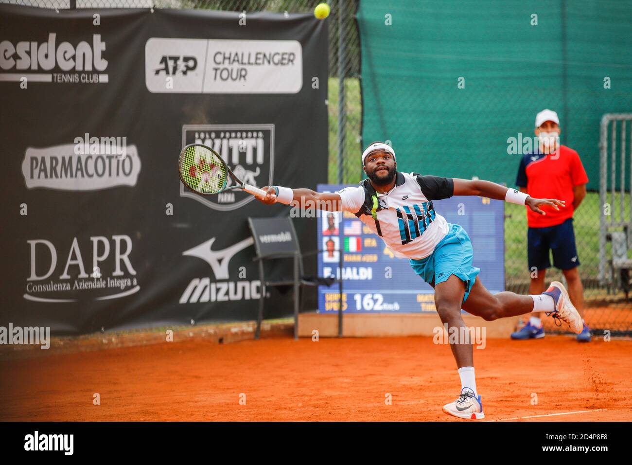 rances Tiafoe durante l'ATP Challenger 125 - internazionali Emilia Romagna, Tennis Internationals, parma, Italy, 09 Oct 2020 Credit: LM/Roberta Corradin Foto Stock