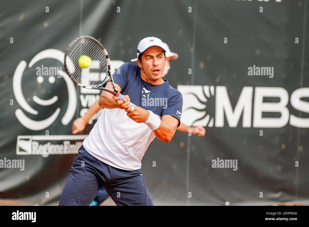 Onzalo Escobar durante l'ATP Challenger 125 - internazionali Emilia Romagna, Tennis Internationals, parma, Italy, 09 Oct 2020 Credit: LM/Roberta Corradin Foto Stock