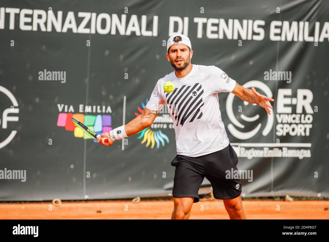 Imone Bolelli durante l'ATP Challenger 125 - internazionali Emilia Romagna, Tennis internazionali, parma, Italia, 09 Oct 2020 Credit: LM/Roberta Corradin Foto Stock