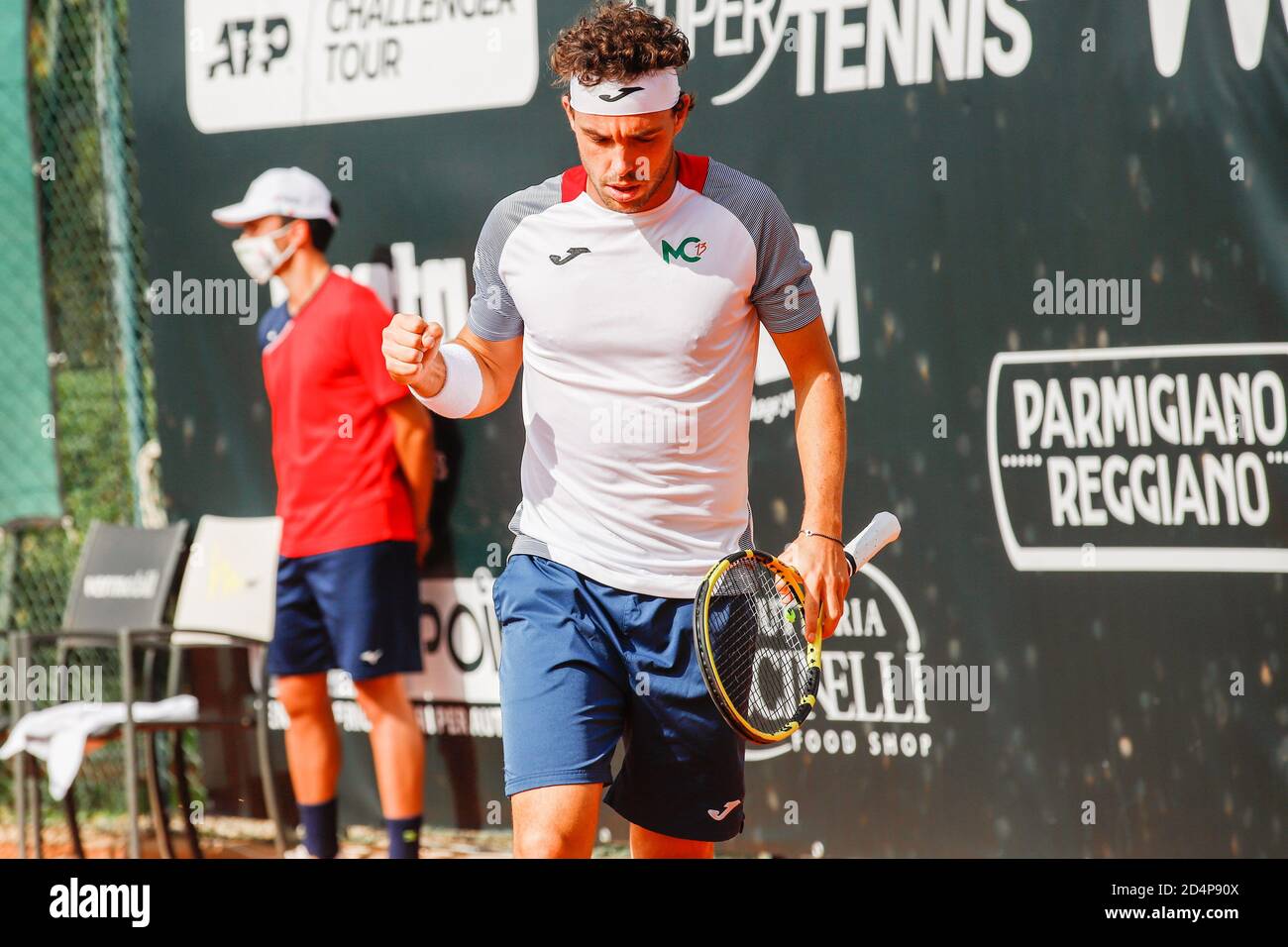 Parma, Italia. parma, 09 Oct 2020, Marco Cecchinato durante ATP Challenger 125 - internazionali Emilia Romagna - Tennis internazionali - Credit: LM/Roberta Corradin Credit: Roberta Corradin/LPS/ZUMA Wire/Alamy Live News 2020 Foto Stock