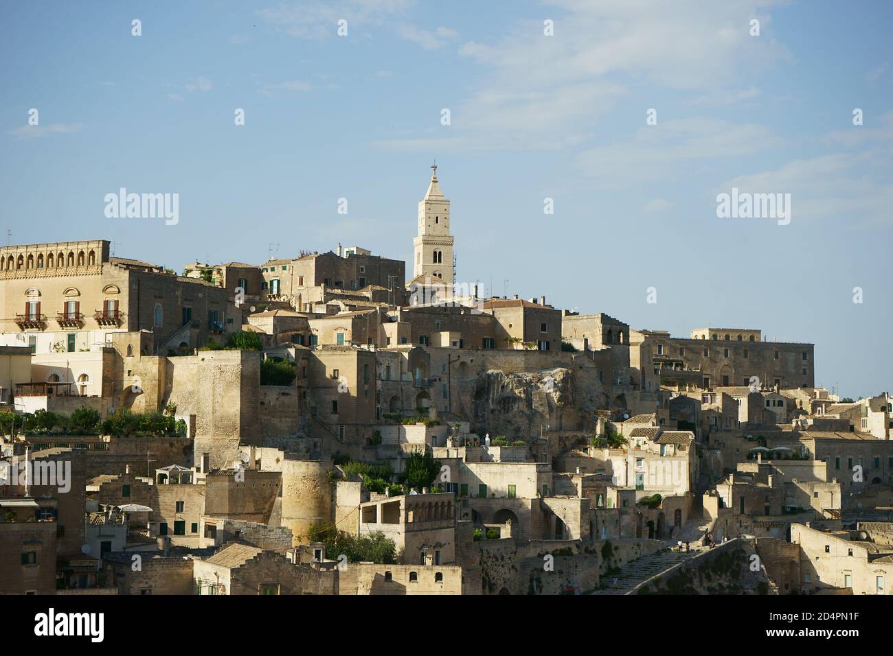 Veduta di Matera, Basilicata, Italia, Europa Foto Stock