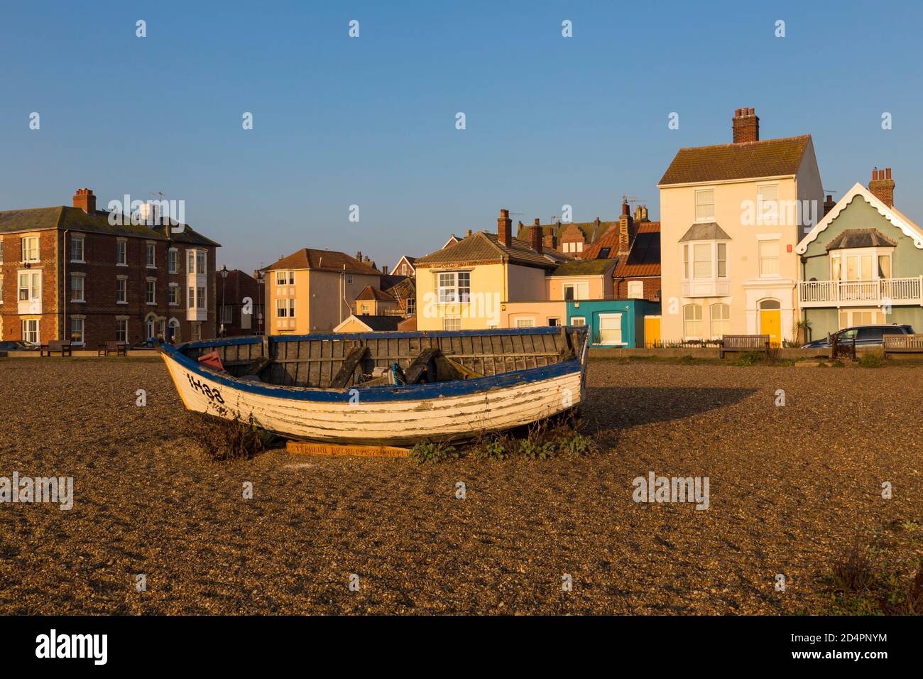 Aldeburgh, luce serale. Foto Stock