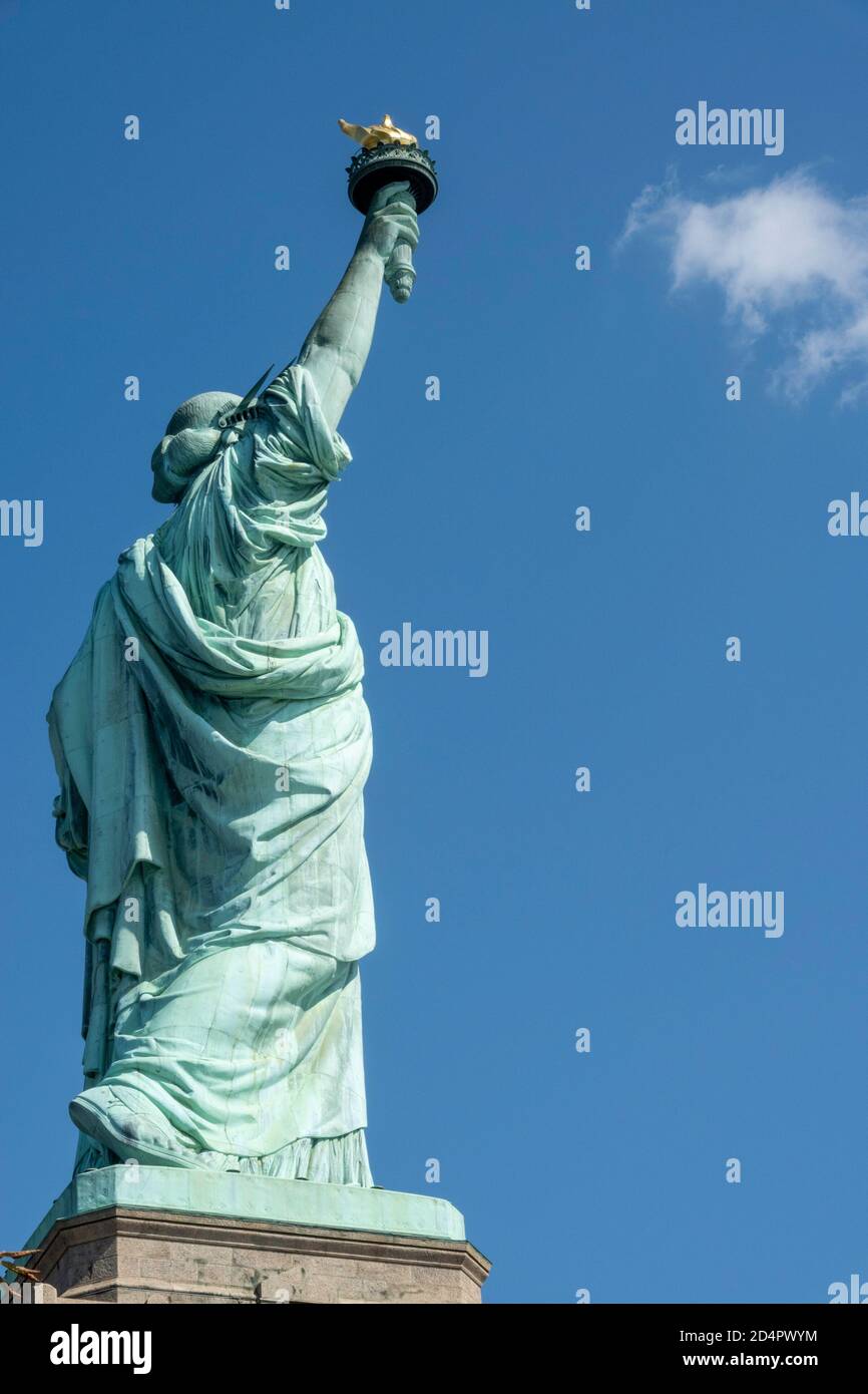 Statua della Libertà, NYC Foto Stock