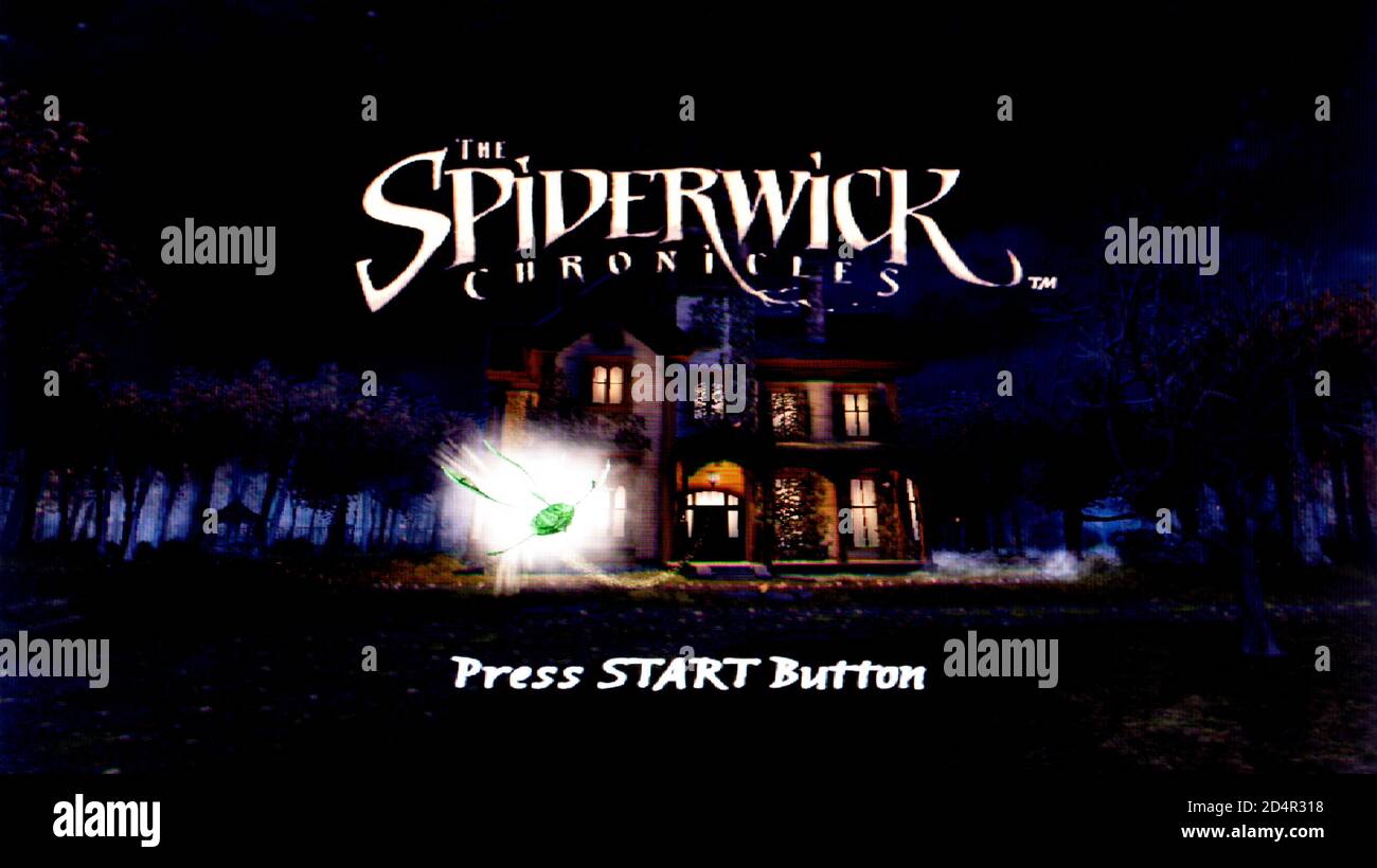 Spiderwick Chronicles - Sony PlayStation 2 PS2 - uso editoriale solo Foto Stock
