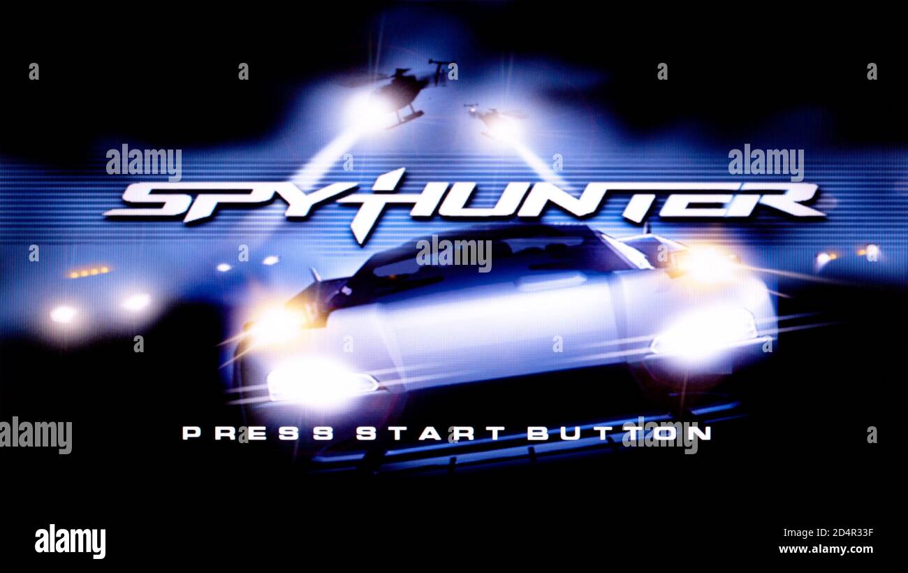 Spy Hunter - Sony PlayStation 2 PS2 - uso editoriale solo Foto Stock