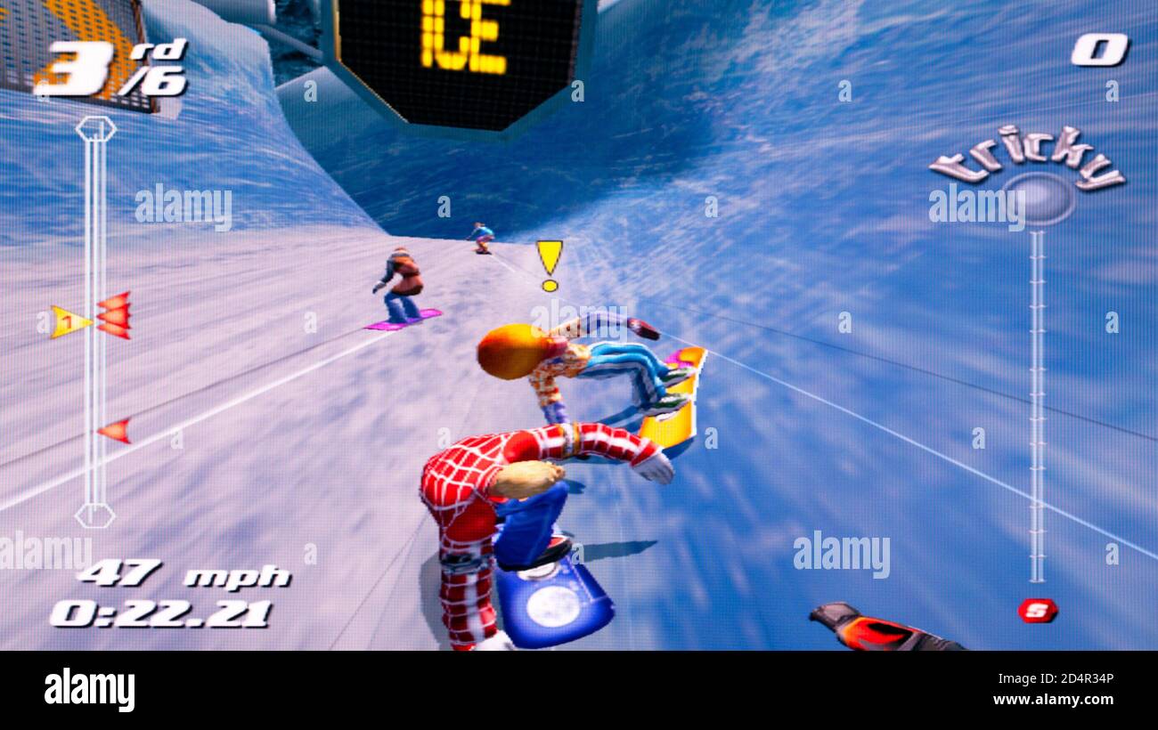 SSX Tricky - Sony PlayStation 2 PS2 - utilizzo editoriale solo Foto Stock