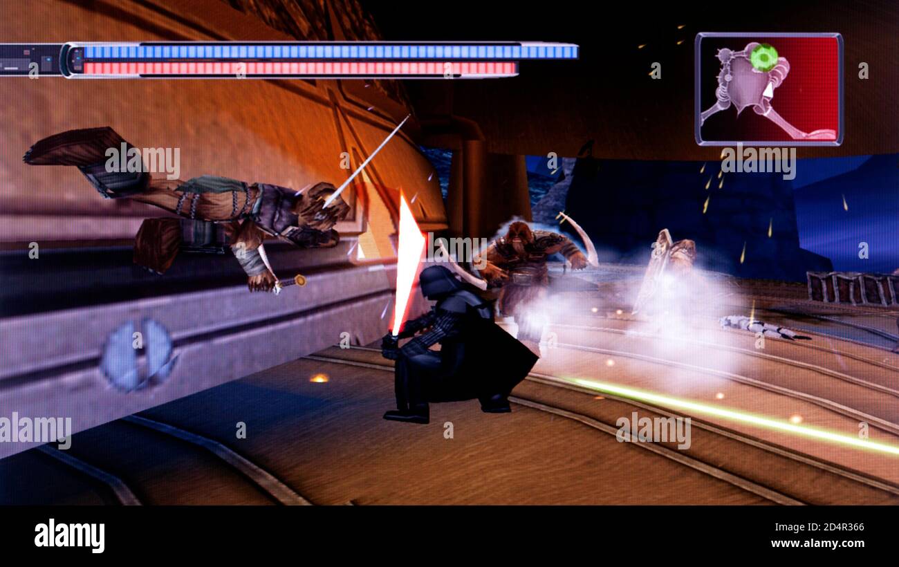 Star Wars - The Force Unleashed - Sony PlayStation 2 PS2 - solo per uso editoriale Foto Stock