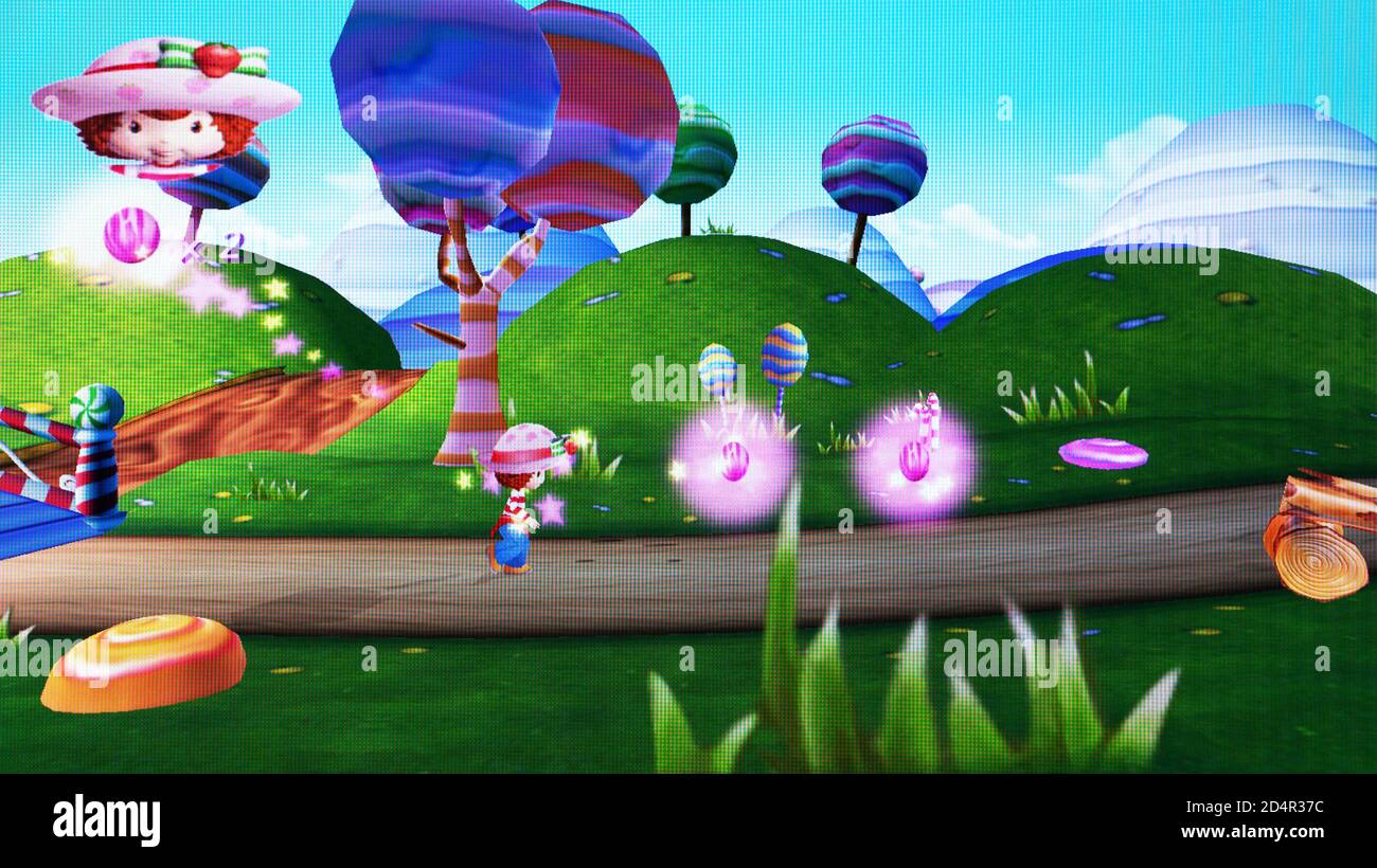 Strawberry Shortcake - il gioco Sweet Dreams - Sony PlayStation 2 PS2 - solo per uso editoriale Foto Stock