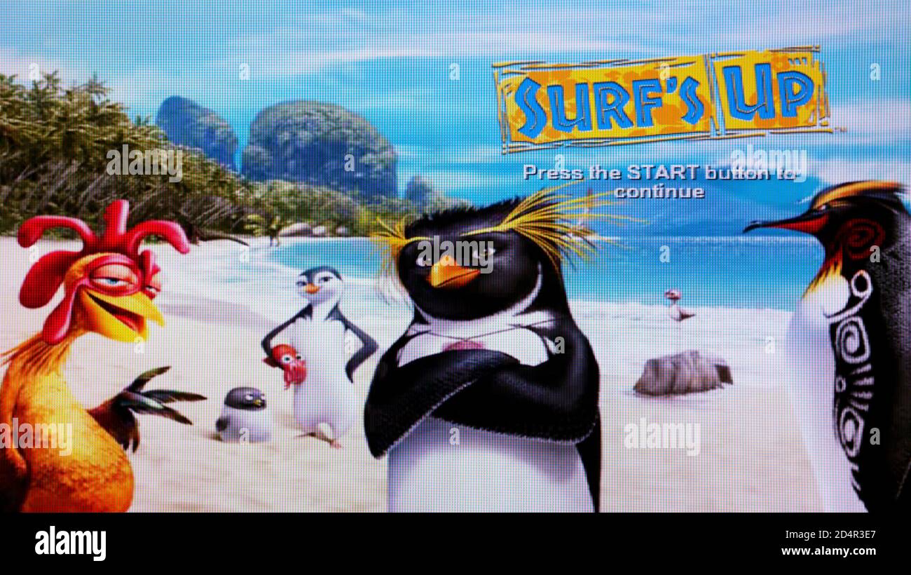 Surf's Up - Sony PlayStation 2 PS2 - uso editoriale solo Foto Stock