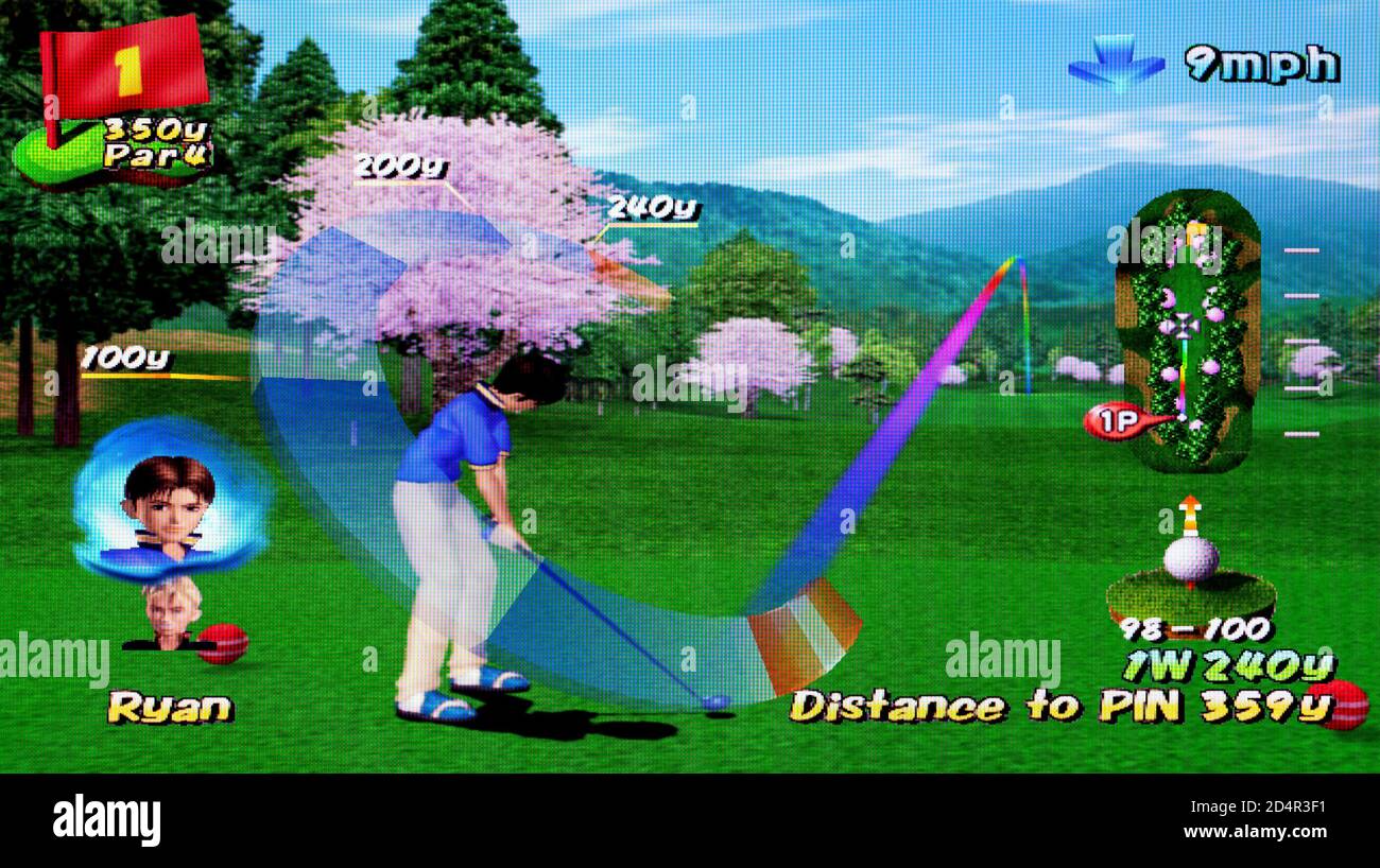 Swing Away Golf - Sony PlayStation 2 PS2 - Editoriale utilizzare solo Foto Stock