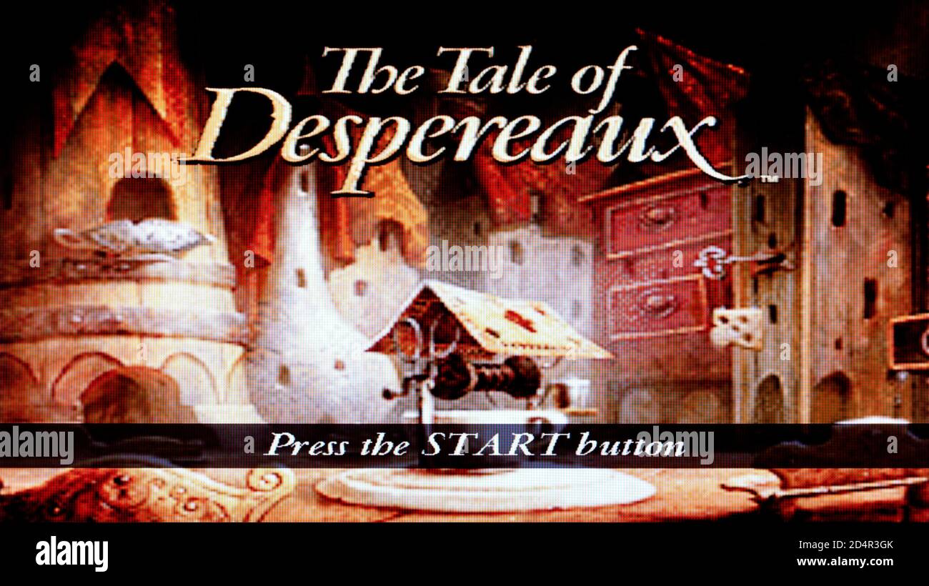 La storia di Despereaux - Sony PlayStation 2 PS2 - Solo per uso editoriale Foto Stock