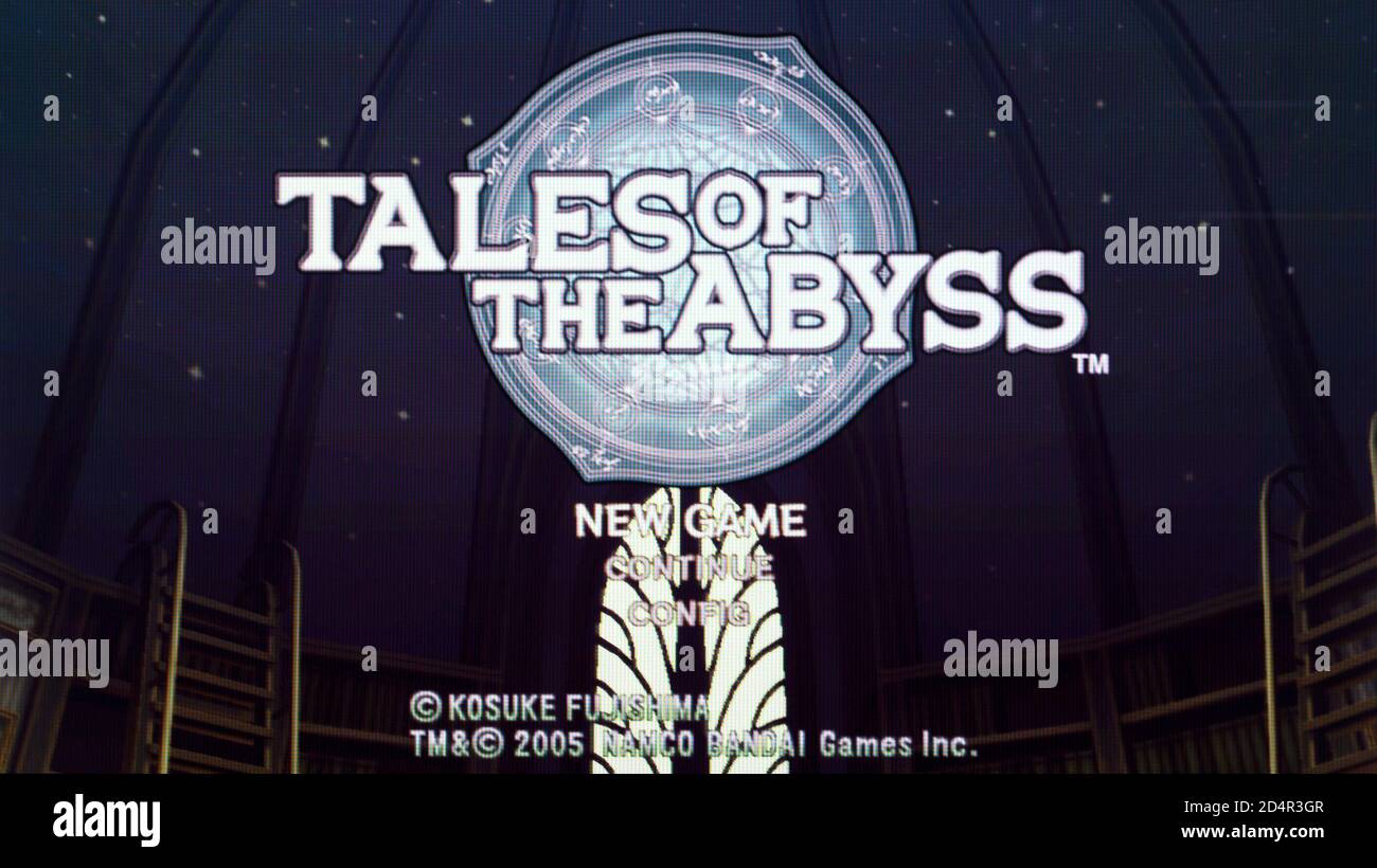 Tales of the Abyss - Sony PlayStation 2 PS2 - Solo per uso editoriale Foto Stock