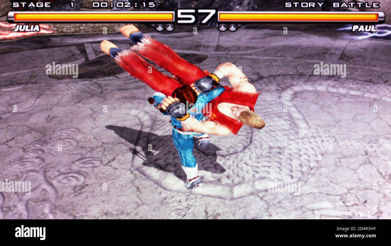 Tekken 5 - Sony PlayStation 2 PS2 - uso editoriale solo Foto Stock