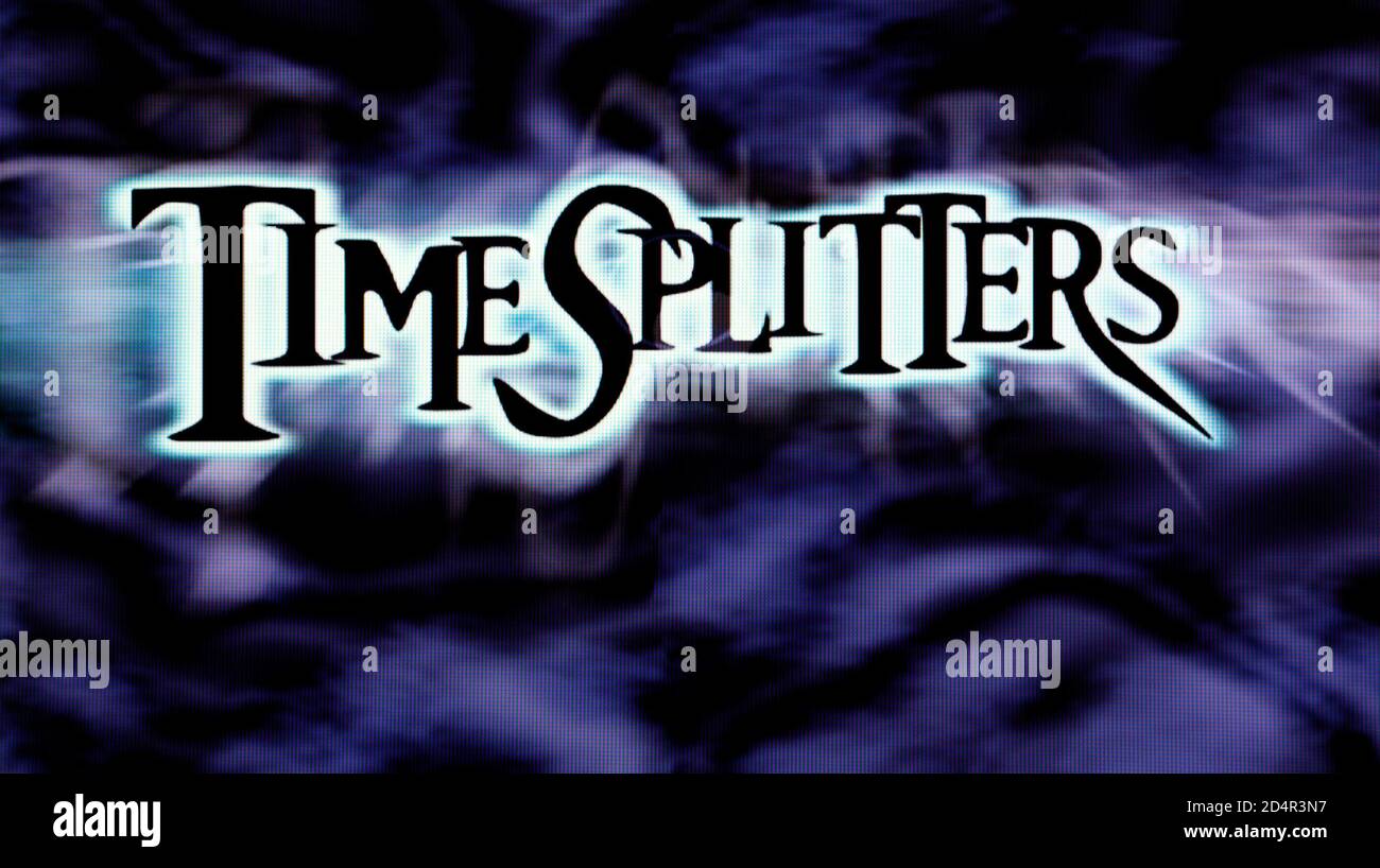 Time Splitter - Sony PlayStation 2 PS2 - utilizzo editoriale solo Foto Stock