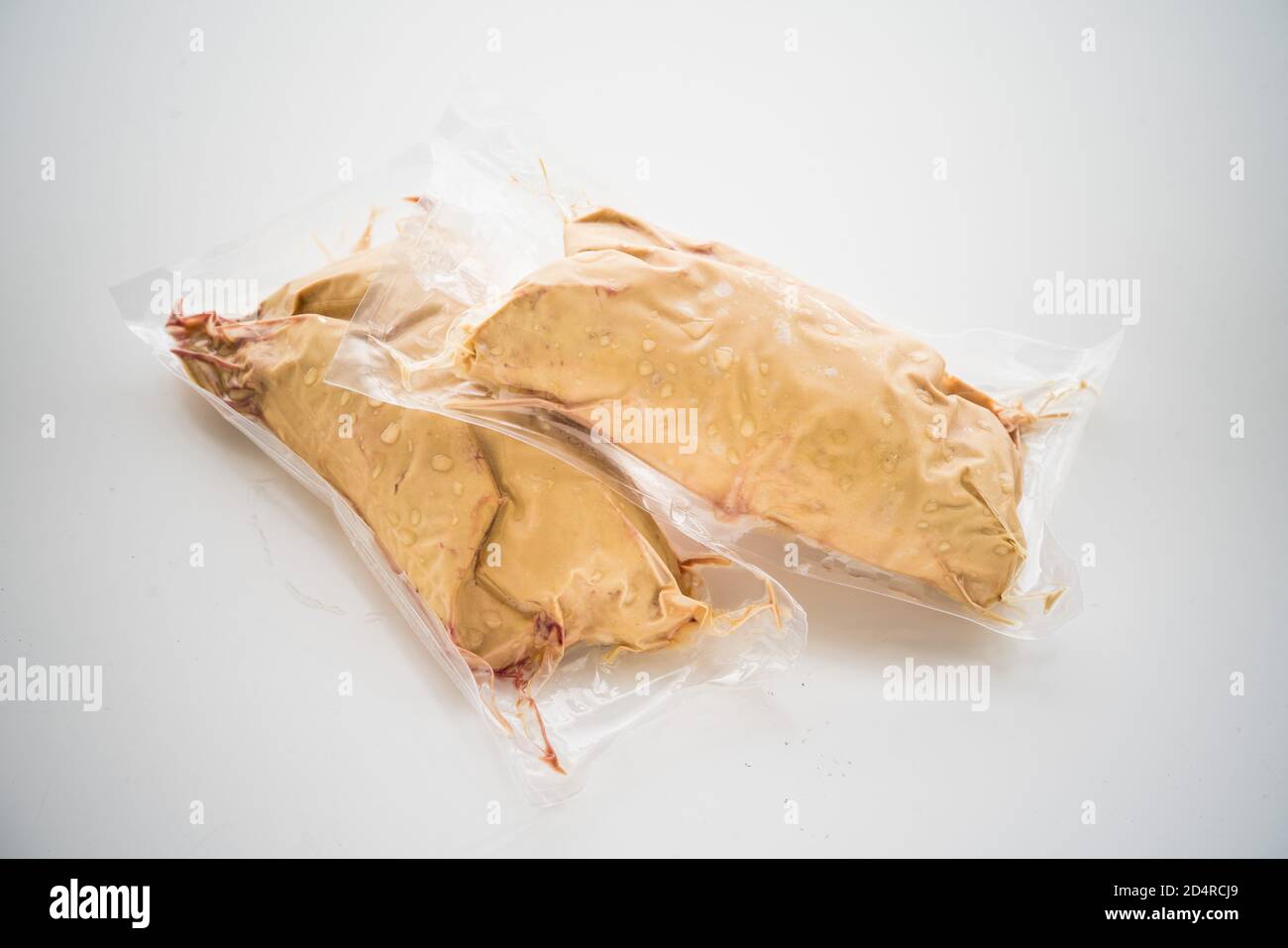 Foie gras d'anatra. Foto Stock